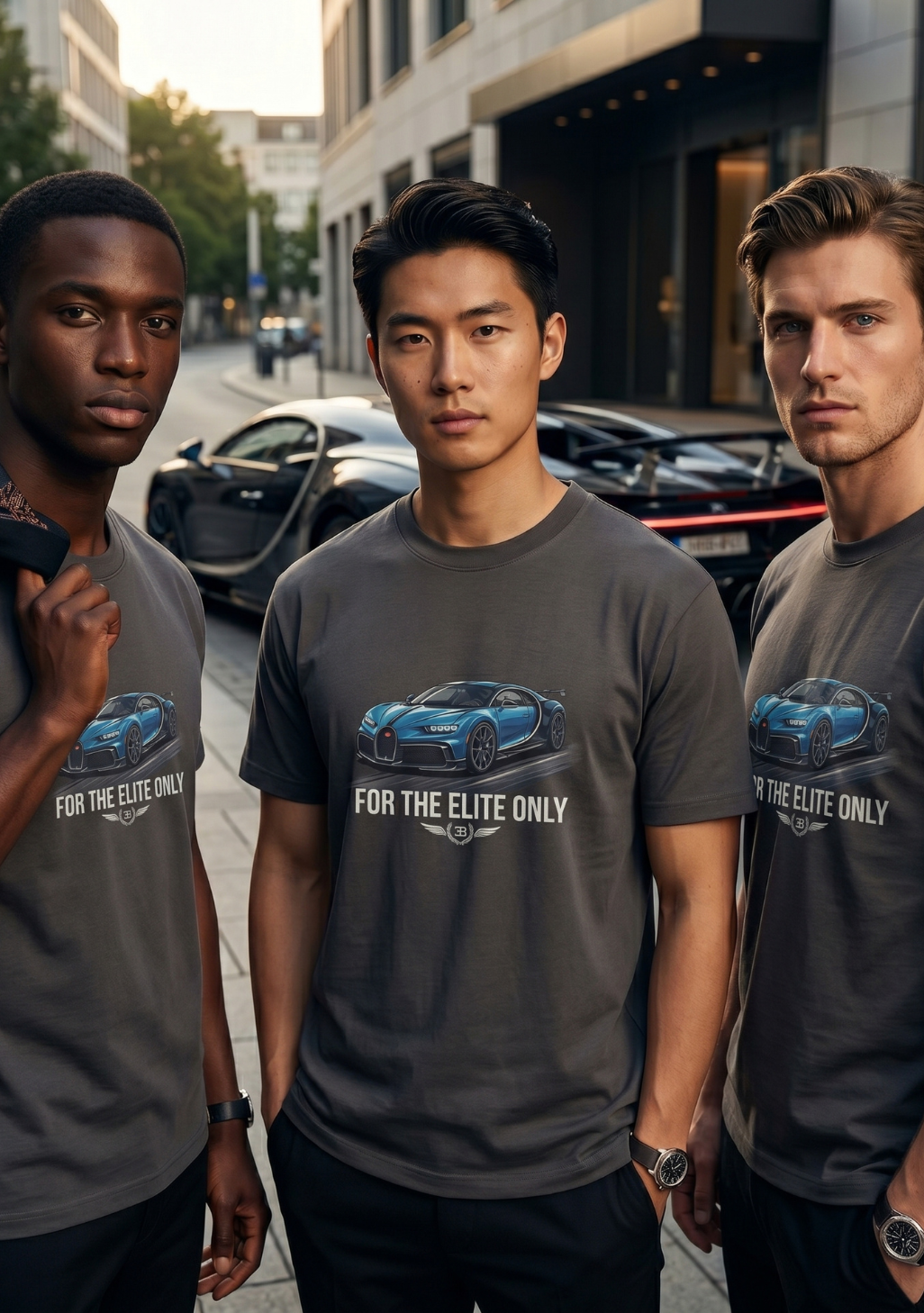 "FOR THE ELITE ONLY" — OVERSIZED FADED T-SHIRT