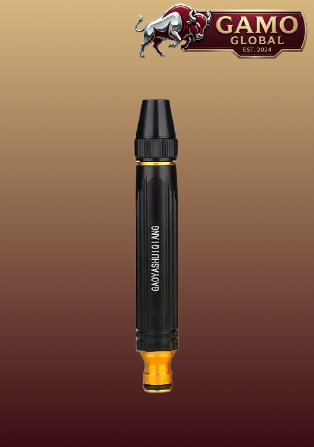 High Pressure Adjustable Brass  Spray Nozzle | 3 Spray Modes
