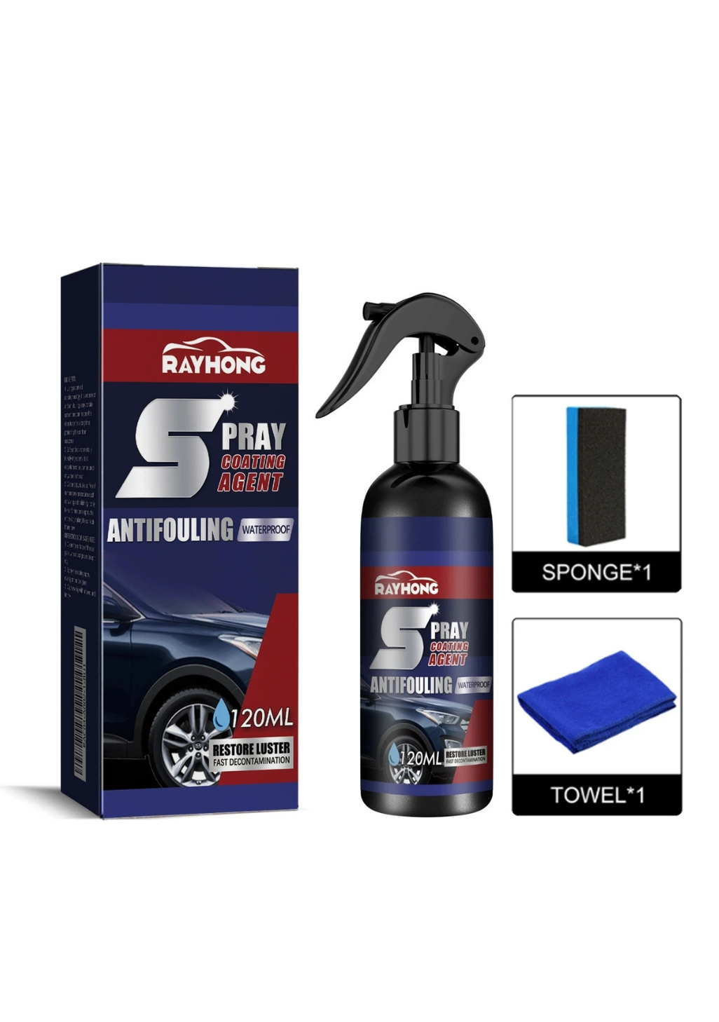 120ml Ceramic Coating Spray | Mirror Shine | Waterproof