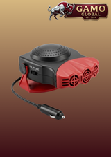 150W Portable Car Heater & Fan  2-in-1 | Windshield Defroster