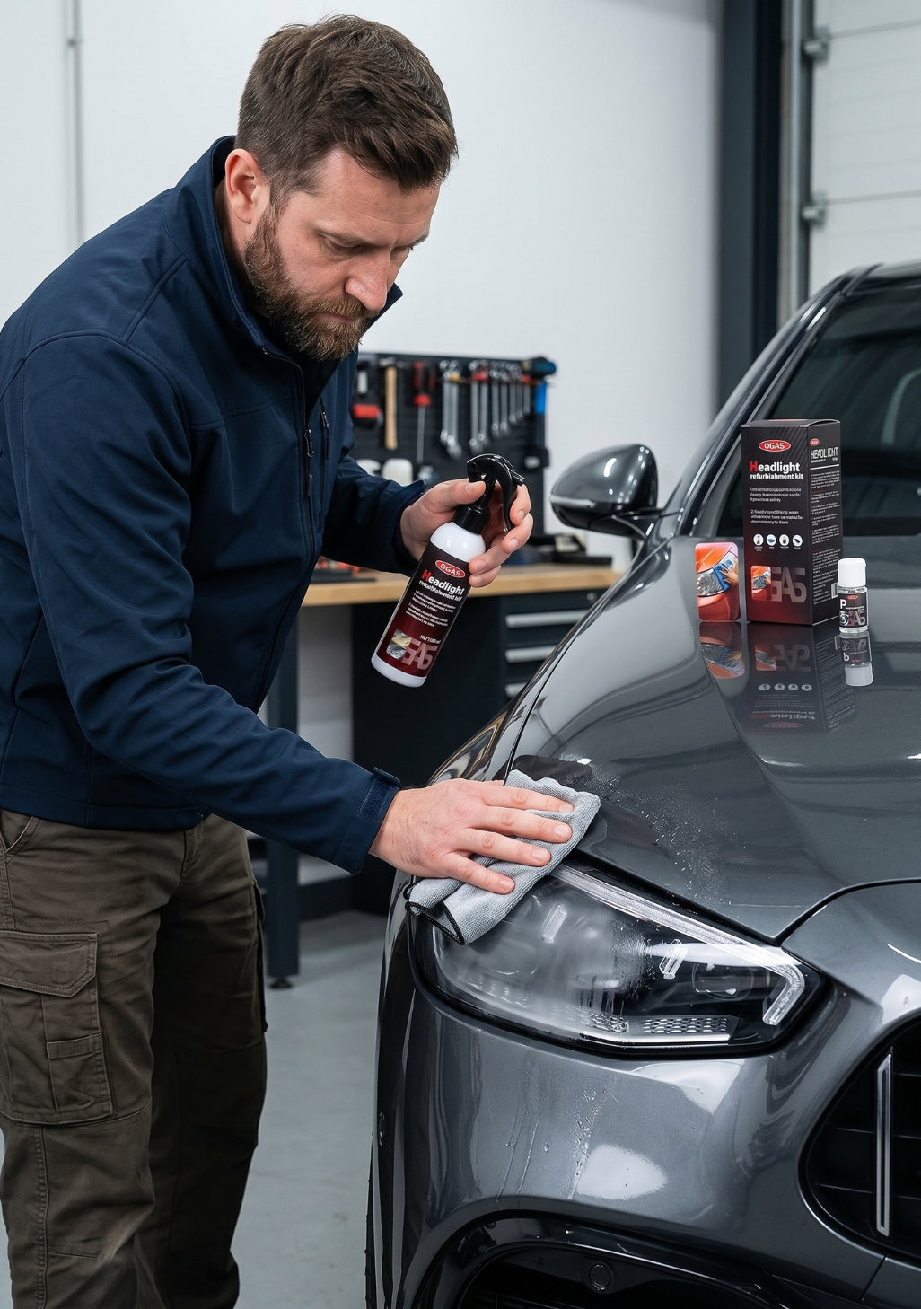 GAMO Global — Professional Headlight Restoration Kit |  Crystal Clear Results in Minutes