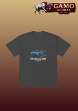 "FOR THE ELITE ONLY" — OVERSIZED FADED T-SHIRT