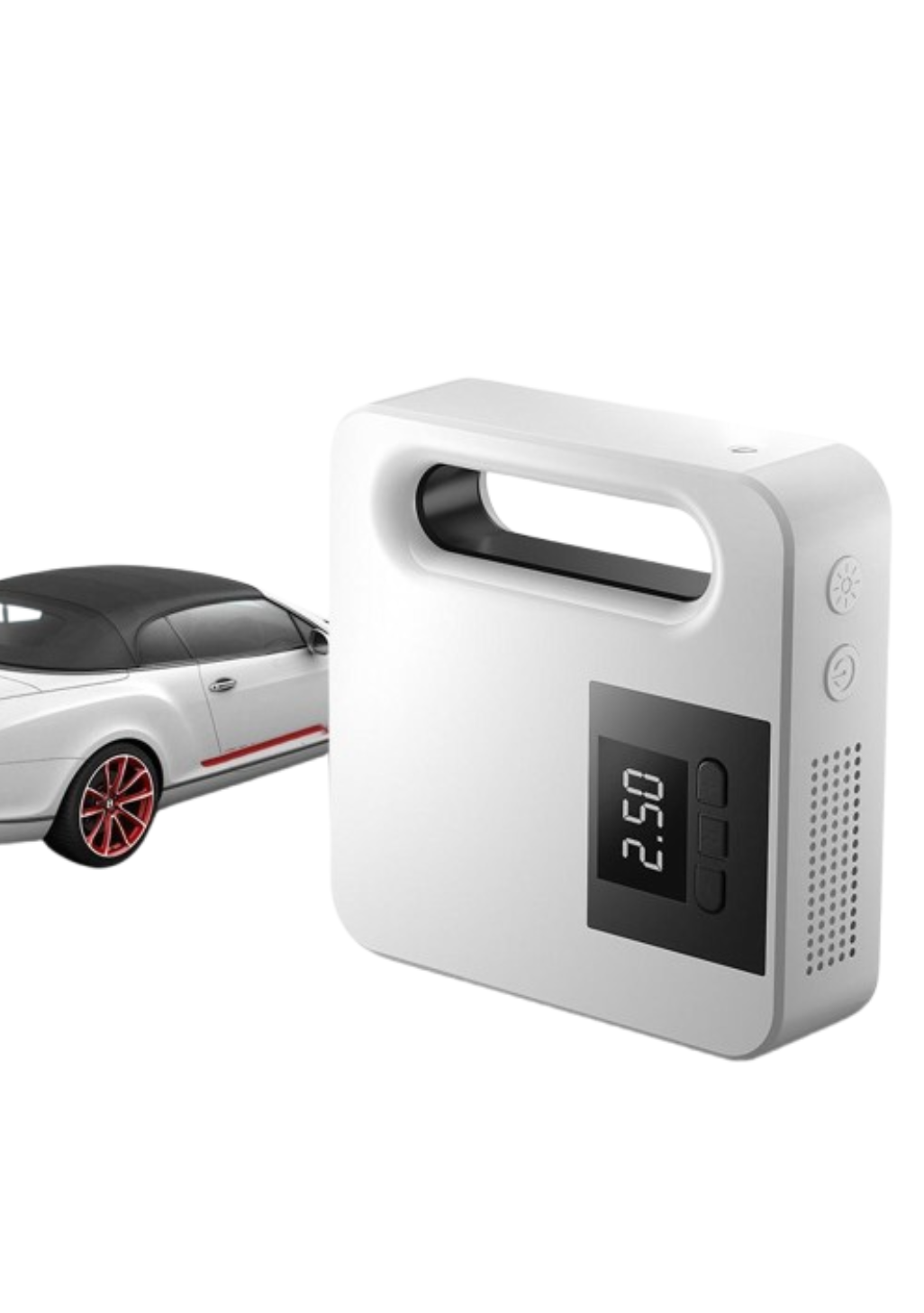 Premium 120W Portable Car Tire  Inflator | Large Digital Display