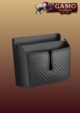 Carbon Fiber Pattern Car Phone  Storage Box | Removable Adhesive