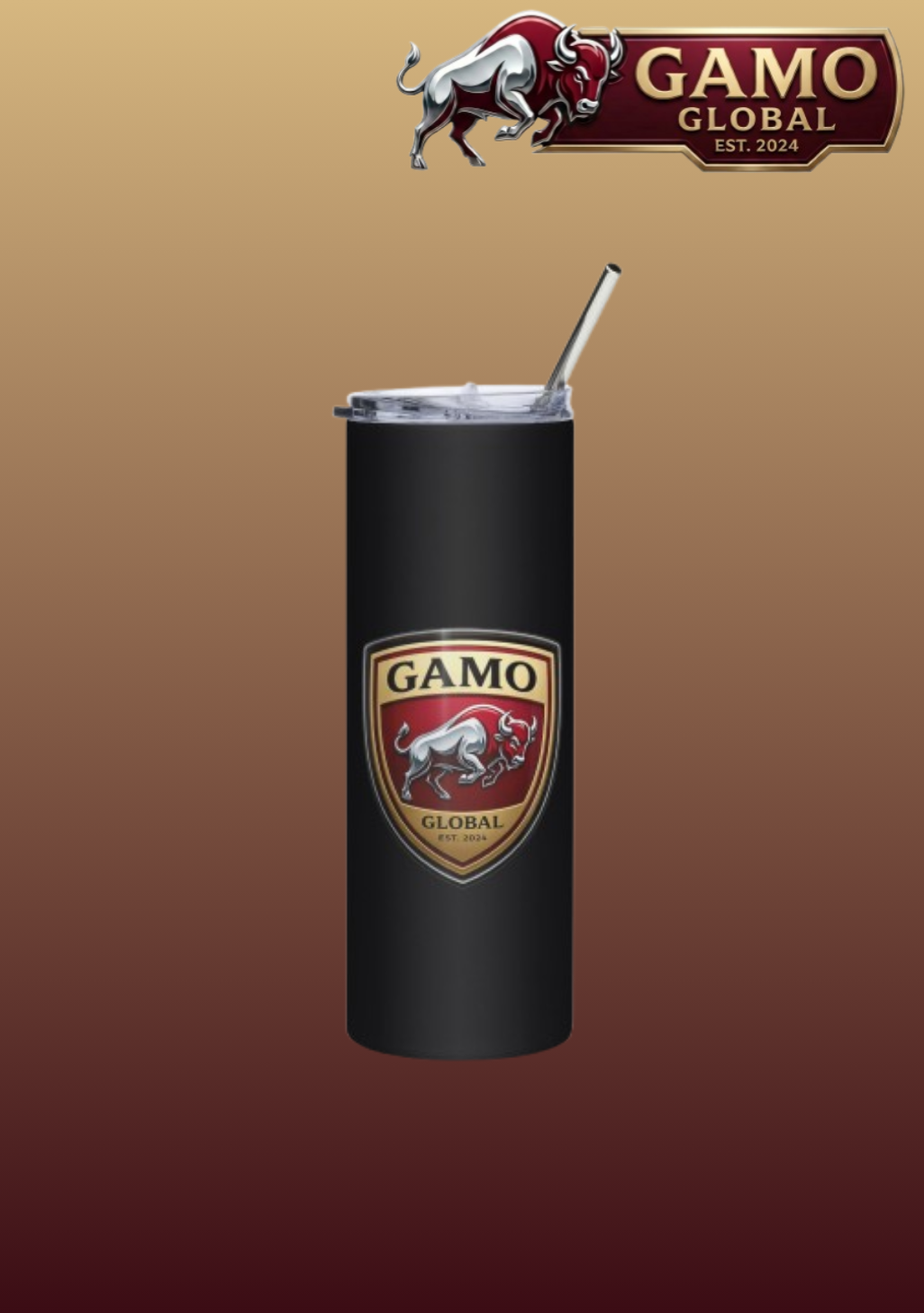 Stainless steel tumbler